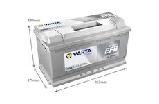 Varta Dynamic EFB N95 595500085K262 12V 95Ah 850A