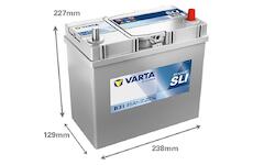 Varta Dynamic SLI B31 545155033K262 12V 45Ah 330A