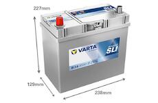 Varta Dynamic SLI B34 545158033K262 12V 45Ah 330A