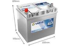 Varta Dynamic SLI D48 560411054K262 12V 60Ah 540A
