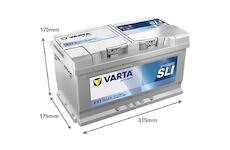 Varta Dynamic SLI F17 580406074K262 12V 80Ah 740A