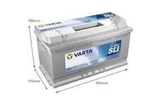 Varta Dynamic SLI H3 600402083K262 12V 100Ah 830A