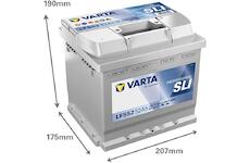 Varta Professional SLI LFS52 930052047K312 12V 52Ah 470A