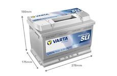 Varta Professional SLI LFS74 930074068K312 12V 74Ah 680A