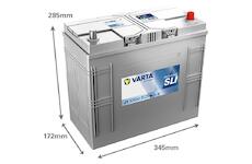 Varta Promotive SLI J1 625012072K182 12V 125Ah 720A