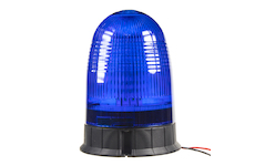 x LED maják, 12-24V, modrý, 80x SMD5730, ECE R10, STM WL55FIXBLUE
