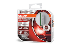 Xenonová výbojka D4S Osram Xenarc Night Breaker Laser +200% 12V 35W P32d-5 2ks